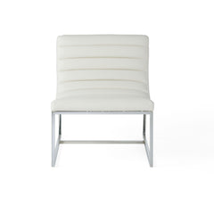 Wilmouth - Roll Occasional Chair - White