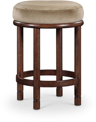 Monette - Counter Stool With Brown Base