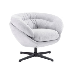 Modern Chenille Office Chair With 360 Degree Swivel