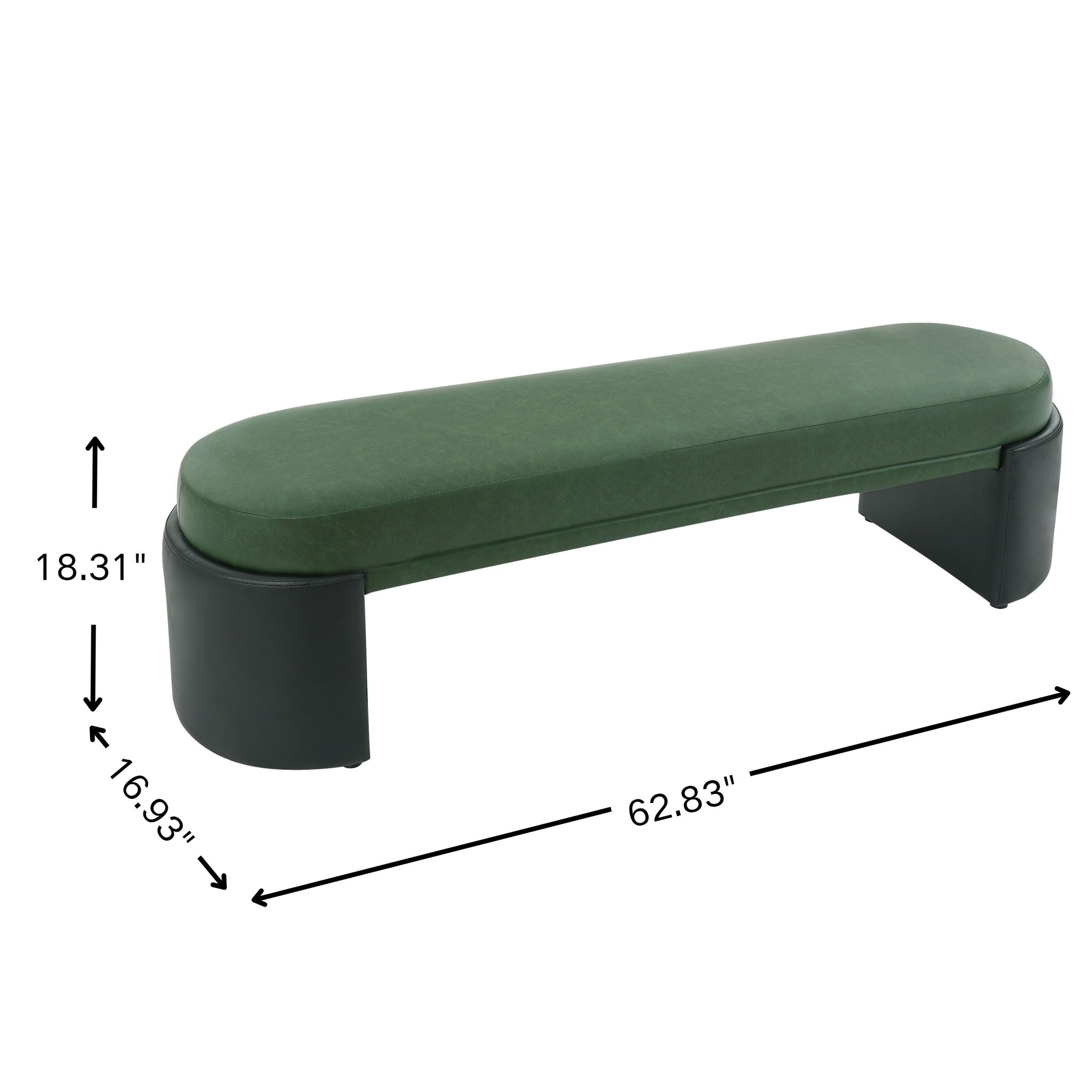 Upholstered Indoor Dining Bench