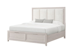 Mariah - 5 Piece Full Bedroom Set (Bed, Dresser & Mirror, Nightstand, Chest) - Beige