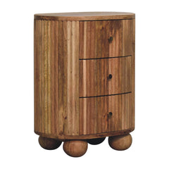 Soba - Ball Drawer Bedside Table
