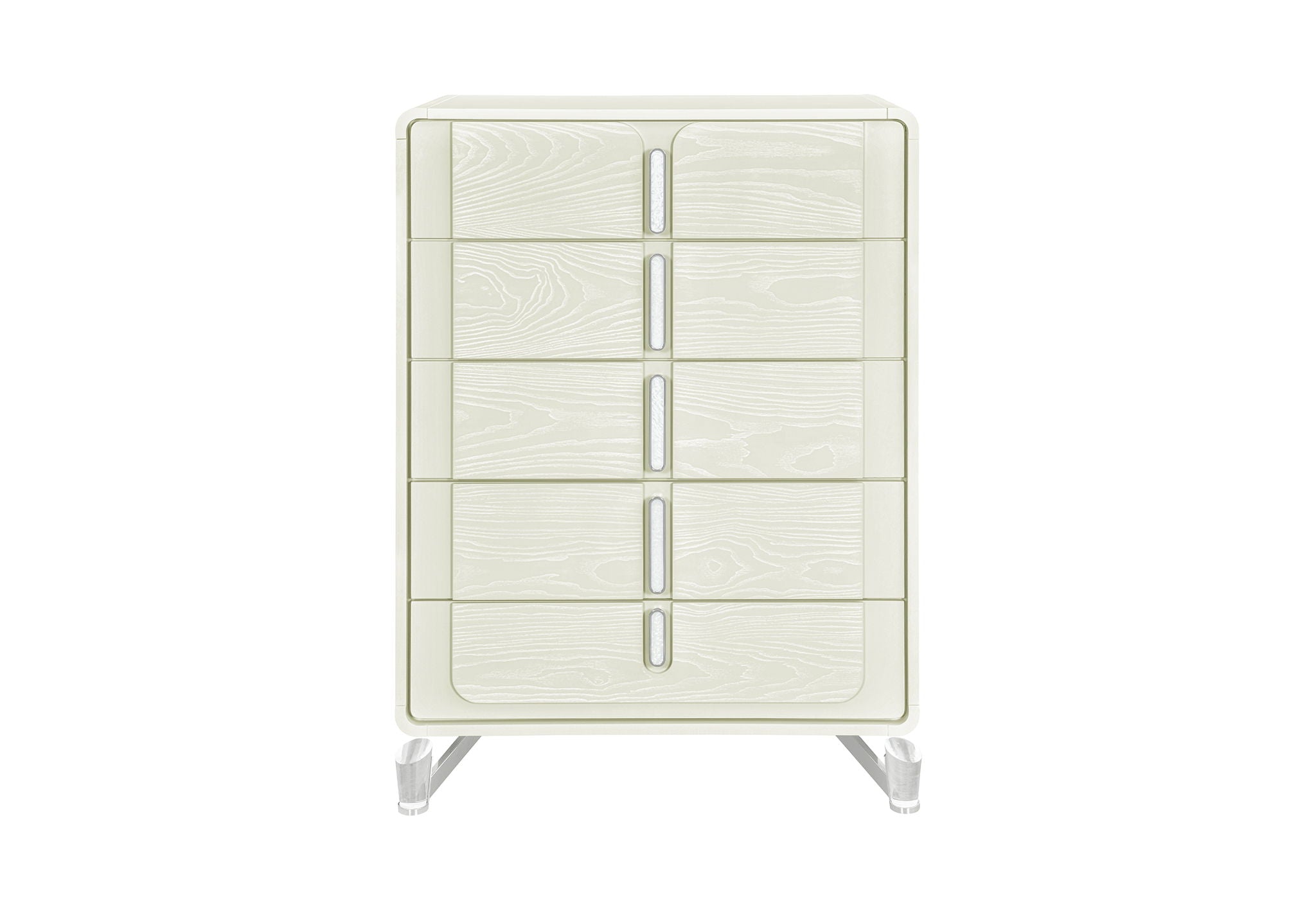 Lyra - 5 Piece King Bedroom Set - Beige