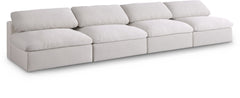 Serene - Modular Armless 4 Seat Sofa