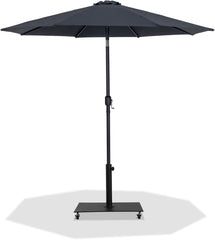 Fiji - Aluminum Patio Umbrella With Square Black Base