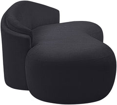 Caspian - Chenille Fabric Upholstered Loveseat