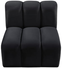 Arc - Velvet Straight Chair