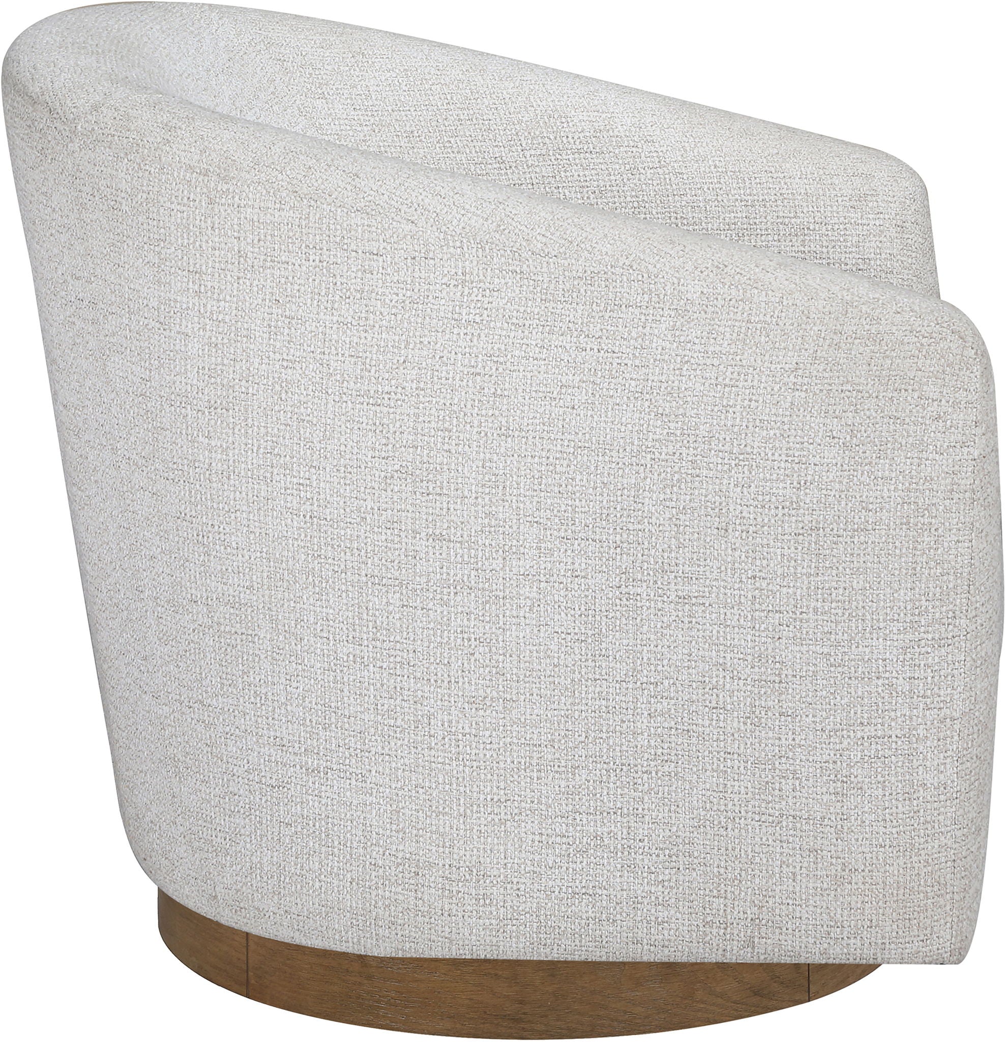 Modra - Performance Fabric Upholstered Swivel Accent Chair