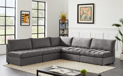 Jacob - Modular Corner Armless Sectional 5 Piece