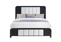 Beckett - King Upholstered Bed - Black