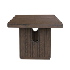 Athens - Rectangular Dining Table - Chocolate Brown