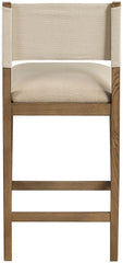 Avon - Linen Textured Performance Fabric Counter Stool