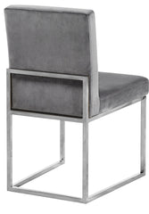 Giselle - Dining Chair with Chrome Base (Set of 2)