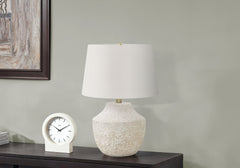 Lighting, Modern Table Lamp, Concrete - Cream