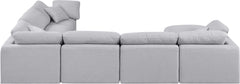 Indulge - Linen 7 Piece Modular Sectional