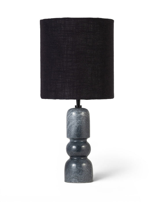 Paros - Base And Linen Textured Fabric Shade Table Lamp