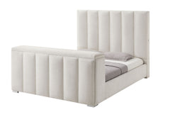 Serenity - 5 Piece King Bedroom Set - Natural / Cream