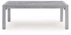Hurley Park - 4 Pc. - Outdoor Sofa, 2 Lounge Chairs And Coffee Table - Gray