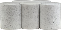 Dimple - 5 Piece Modular Coffee Table - Terazzo Finish