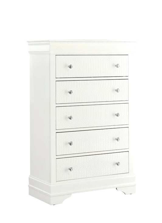 Pompei - Chest - Metallic White