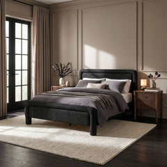 Baylor - Fabric With Interwoven Chenille Upholstered Bed