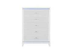 Alina - Chest With LED - White