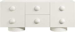 Bubble - Rubberwood with Oak Veneer Sideboard / Buffet