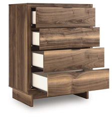 Chirason - Brown - Four Drawer Chest