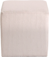Roy - Microsuede Ottoman / Stool