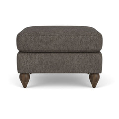 Moxy - Fabric Ottoman, Round Turned Legs