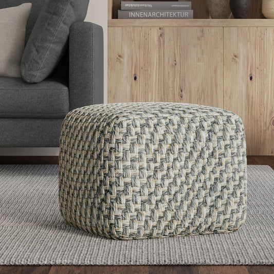 Beatrix - Square Pouf - Multicolor