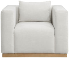 Alfie - Linen Textured Fabic Chair