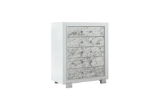 Santorini - 5 Piece Full Bedroom Set - White