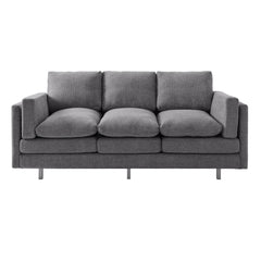 3 Seater Sofa With Dual Layer Seat Cushions