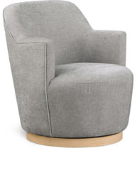 Clarita - Chenille Swivel Accent Chair