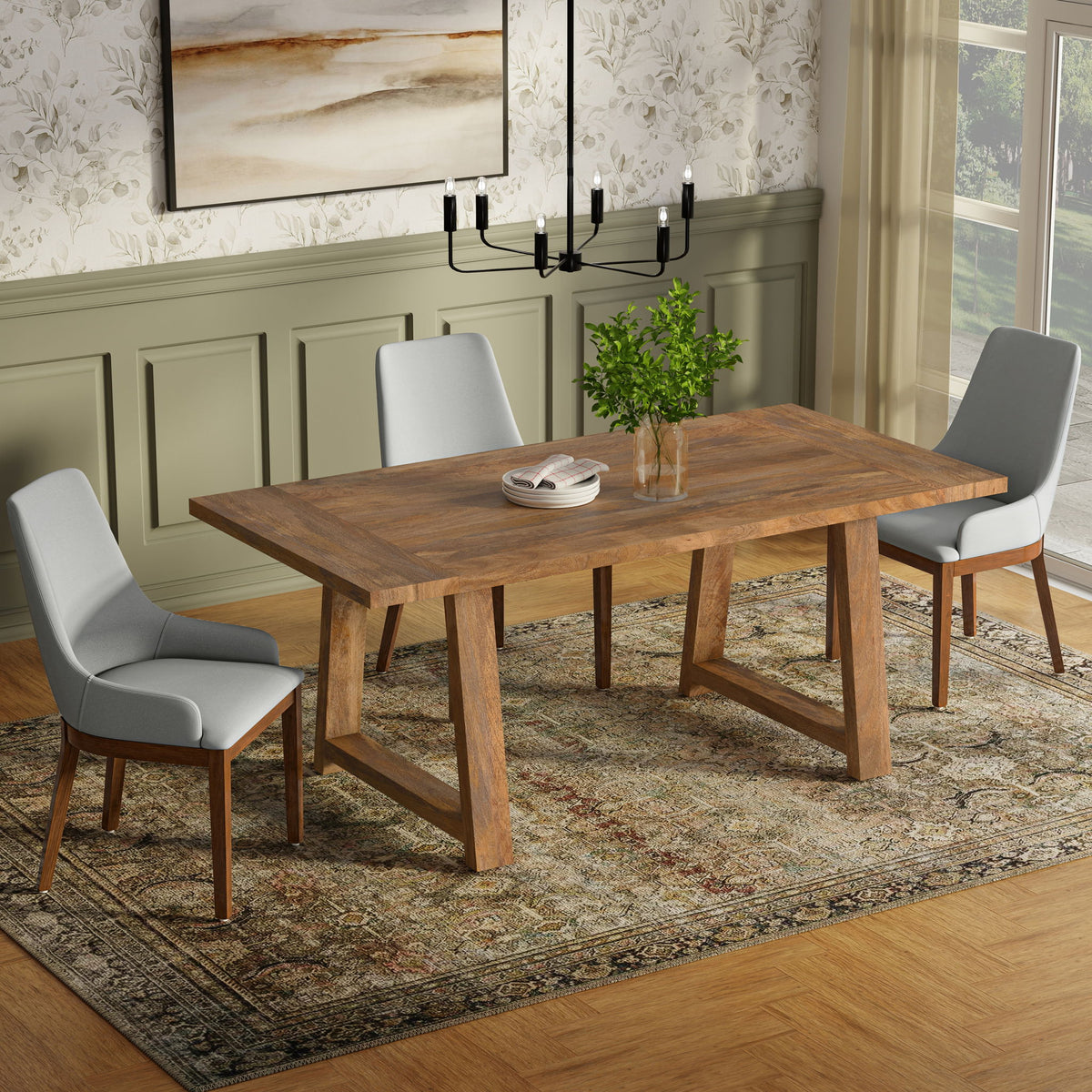 Whitley - Dining Table - Brown