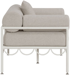 Portofino - Resilient Water Repellent Fabric Upholstered Outdoor Patio Chair