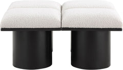 Pavilion - 4 Piece Modular Bench With Black Base