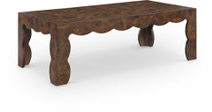 Vassa - Burl Veneer Coffee Table