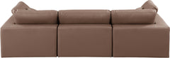 Comfy - Faux Leather Modular Sofa 3 Seats