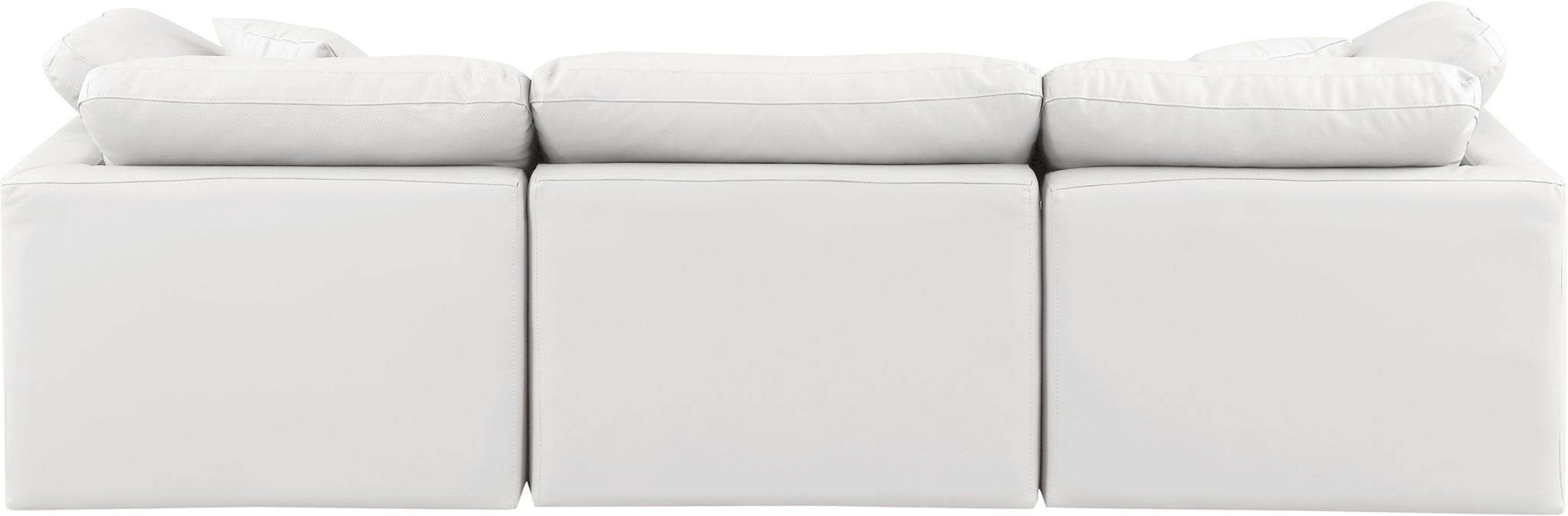 Indulge - Faux Leather 3 Seat Modular Sofa