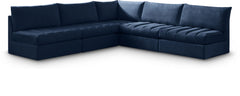 Jacob - Modular Corner Armless Sectional 5 Piece