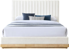 Emmet - Fabric Bed - Light Brown Base