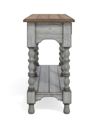 Plymouth - Sofa Table With Drawers - Gray