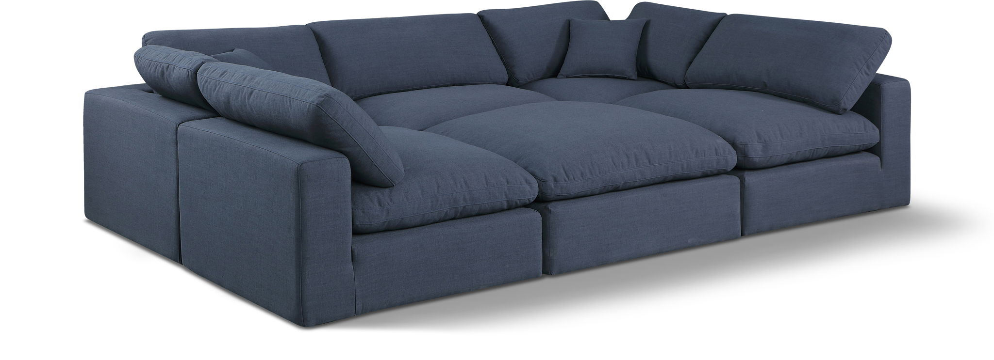Comfy - 6 Piece Linen Sectional