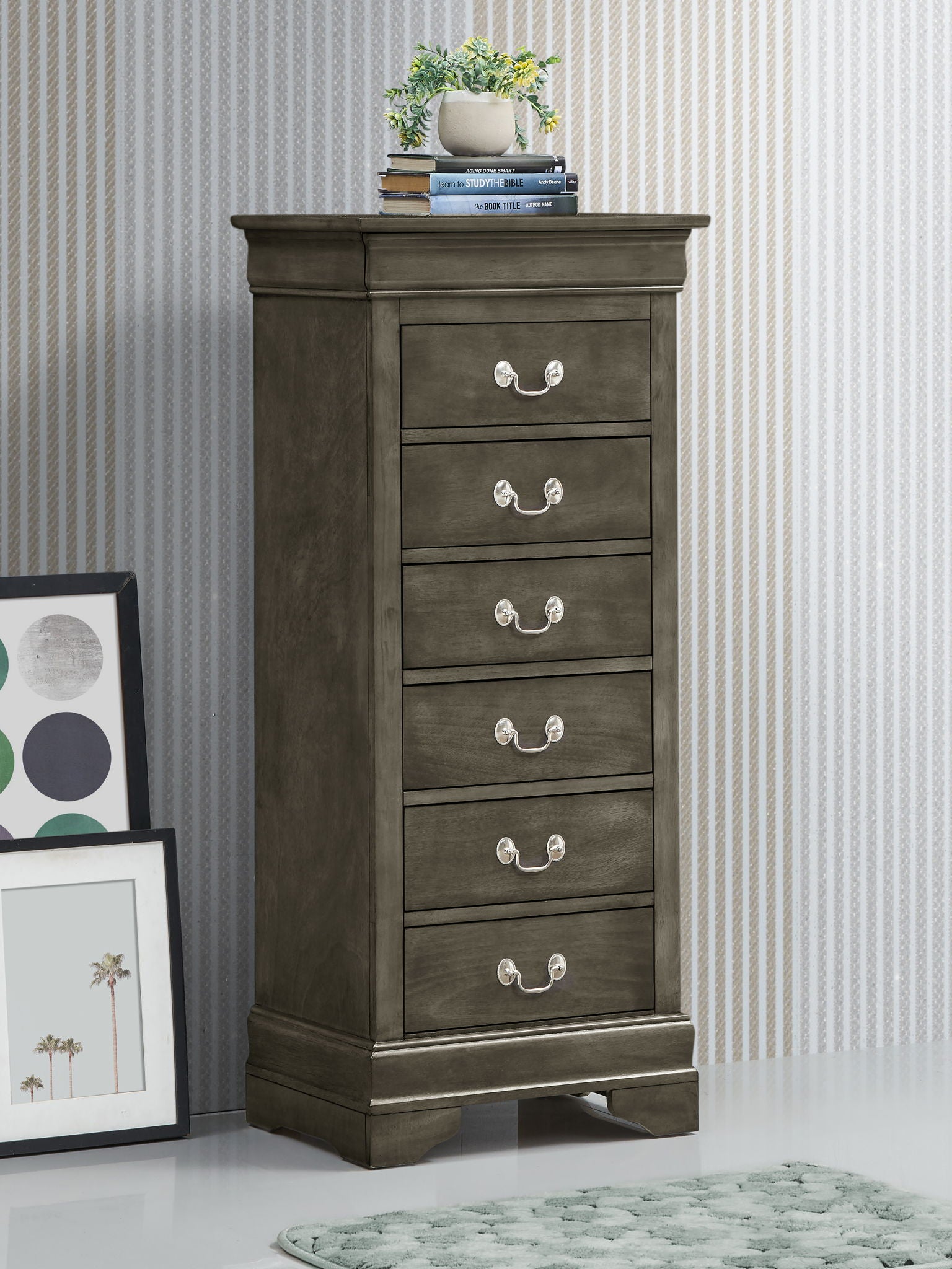 Traditional Style Lingerie Storage Chest Timeless