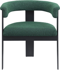 Romeo - Boucle Dining Chair With Black Base (Set of 2)