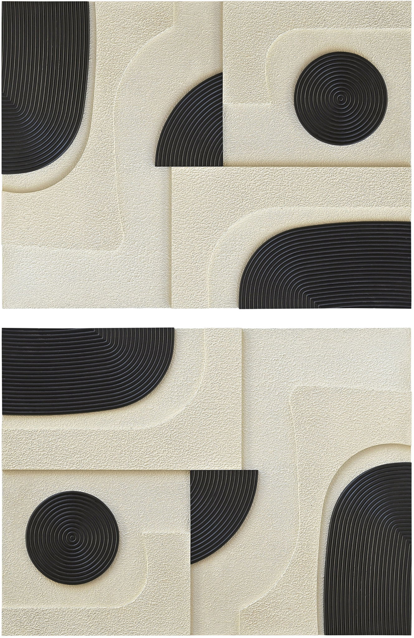 Element - Mango Wood 2 Piece Wall Art