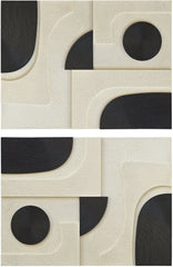 Element - Mango Wood 2 Piece Wall Art