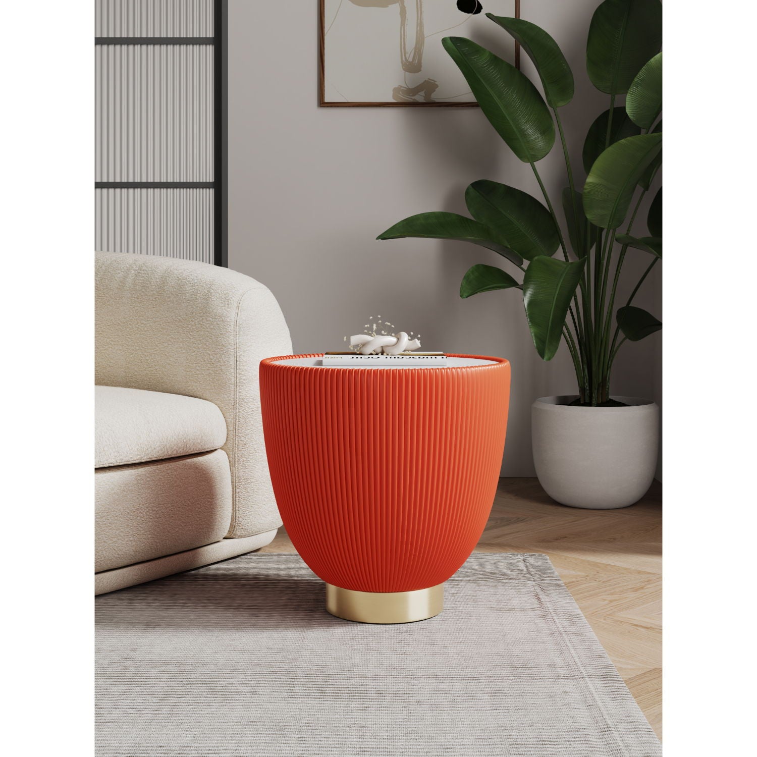 Anderson - Upholstered End Table